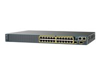 Cisco Catalyst 2960S-24TS-S Switch Managed 24 x 10/100/1000 + 2 x SFP rack-mountable XIWSCSTSS45-20