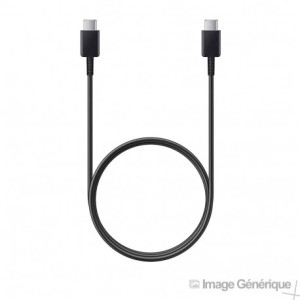 Samsung EP-DG977BBE Câble USB Type-C Vers USB Type-C 1m Noir (En Vrac) 011228-20
