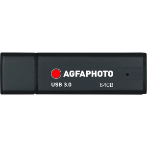 AgfaPhoto USB 3.0 64GB noir 646569-20