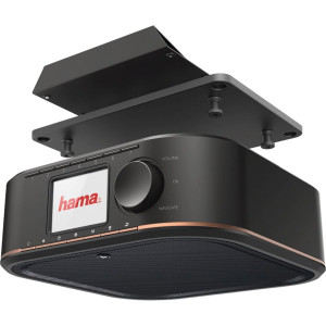 Hama Digitalradio DR350 noir FM/DAB/DAB+ Montage support 518513-20