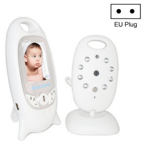 Moniteur de bébé portable sans tracas avec écran LCD de 2,0 pouces VB601, prise en charge de la conversation bidirectionnelle, Vision nocturne (prise UE) SH00EU1719-20