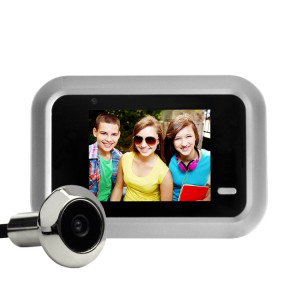 X8 2.4 pouces écran 2.0MP caméra de sécurité pas de visionneuse de judas de dérangement, carte de soutien TF SH695S1462-20