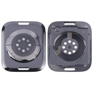 Pour Apple Watch Series 9 45 mm Couvercle en verre du boîtier arrière (noir) SH91BL256-20