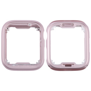 Pour Apple Watch Series 9 41 mm, plaque de cadre central en alliage d'aluminium (rose) SH693F327-20
