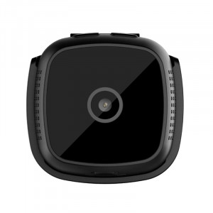 CAMSOY C9-DV Mini HD 1920 x 1080p Caméra de surveillance réseau intelligente portable grand angle de 70 degrés, Alarme de détection de mouvement, vision nocturne infrarouge et carte TF de 64 Go (Noir) SC605B312-20