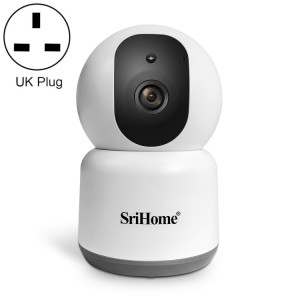 SirHome SH038 Caméra IP WiFi QHD 2.4G / 5G 4,0 millions de pixels, prise en charge de la détection des couleurs et des mouvements de nuit et conversation bidirectionnelle et détection humaine et carte TF, prise SS90UK1748-20