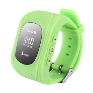 Q50 GPS Tracker Smart Watch pour les enfants, carte SIM de soutien / Anti-perte / SOS Appel / Localisation Finder / Remote Monitor / Podomètre (Vert) SQ065G558-20