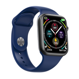 T900 PRO MAX L BIG Montre intelligente étanche à grand écran de 1,92 pouces, prend en charge la fréquence cardiaque / la pression artérielle / l'oxygène / plusieurs modes de sport (bleu foncé) SH831D69-20