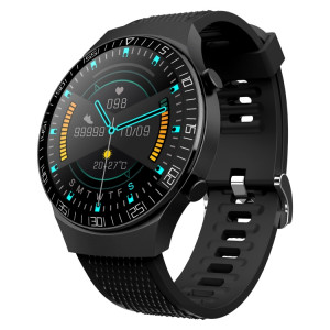M88 Smart Watch pour les hommes, Soutenir la fréquence cardiaque / la pression artérielle / la surveillance de l'oxygène et la surveillance du sommeil et le rappel sédentaire (noir) SH738B384-20