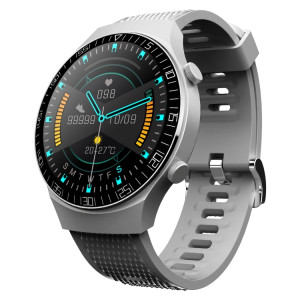 M88 Watch Smart pour hommes, Soutenir la fréquence cardiaque / la pression artérielle / la surveillance de l'oxygène et la surveillance du sommeil et le rappel sédentaire (argent) SH738S165-20