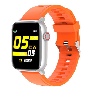 SE02 Watch Smart Smart Smart, Récompense cardiaque / pression artérielle / Surveillance de l'oxygène sanguine et de surveillance du sommeil et de rappel sédentaire (Orange) SH739E1988-20