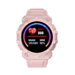 FD68S 1,44 pouce Color Roud Sport Sport Smart Watch, Soutenir le mode cardiaque / mode multi-sports (rose) SH466F986-20