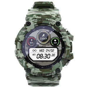 Lokmat Attack 2 1,28 pouce TFT Screen Bluetooth Sports Smart Watch, Soutien de la fréquence cardiaque et de la surveillance de la pression artérielle (vert) SL515G912-20