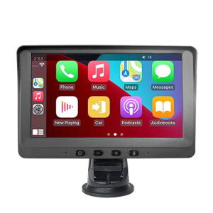 P704 7 pouces sans fil CarPlay navigateur de voiture intelligent double caméra enregistreur de conduite SH29181058-20