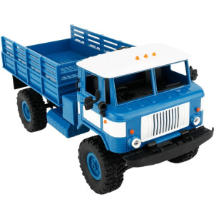 WPL B-24 DIY Assemblée 1:16 Mini 4WD RC Camion Militaire De Voiture De Commande Jouet (Bleu) SW115L1120-20