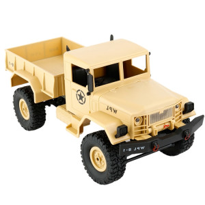 WPL B-1 DIY Assemblée 1:16 Mini 4WD RC Camion Militaire De Voiture De Commande Jouet (Jaune) SW116Y1694-20