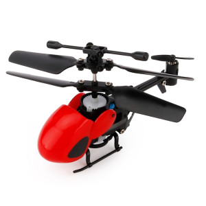 QINSONG QS5012 2CH Infrarouge Mini RC Hélicoptère, Taille: 9cm x 5cm x 2cm (Rouge) SQ335R1397-20