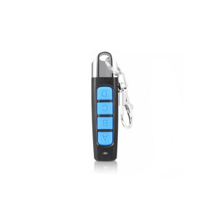 433MHz Type de copie Clé de porte de garage sans fil universelle 4 boutons émetteur de télécommande de copie (bleu) SH374L1396-20