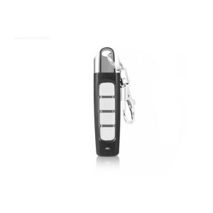 433MHz Type de copie Clé de porte de garage sans fil universelle 4 boutons émetteur de télécommande de copie (blanc) SH374W47-20