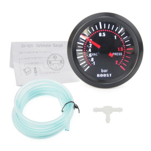 Jauge de suralimentation de barre modifiée de voiture universelle de 52 mm 12V SH50721539-20