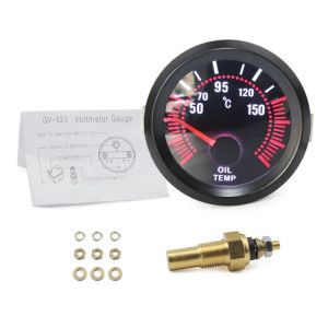 Jauge de température d'huile modifiée de voiture universelle de 52mm 12V SH50731696-20
