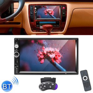 A2207 HD 2 Din 7 pouces voiture récepteur radio Bluetooth lecteur MP5, prise en charge de la carte FM et USB et TF et lien miroir, avec télécommande au volant SH29761827-20