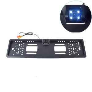 JX-9488 720 × 540 Pixel NTSC 60HZ CMOS II Caméra de recul universelle étanche Vue arrière de voiture avec 2W 80LM 5000K Lumière blanche 4LED Lampe, DC 12V, Longueur de fil: 4m SH3633546-20