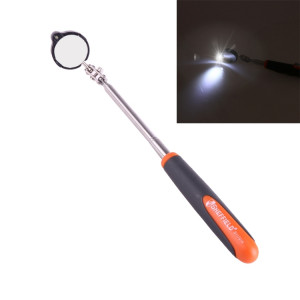 Châssis de voiture rétractable Miroir d'inspection télescopique avec 1 LED de LED PCS 3mm, Diamètre du miroir: 32mm, Longueur d'expansion maximale: 905mm SC52693-20