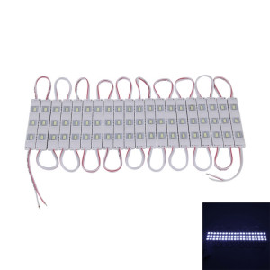 20 × 1W Sign LED Modules d'éclairage, 20 PCS DC 12V 3 SMD-5630-LEDs Module étanche Super Bright Light (lumière blanche) SH01WL804-20