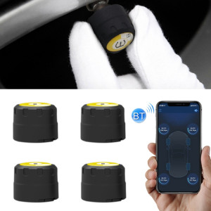 V11B voiture intelligente multifonctionnelle pneu gonfleur jauge de gonflage testeur de véhicule surveillance de l'inflation, soutien Bluetooth 4.0 SH76521410-20
