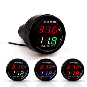 Tensiomètre numérique universel de voiture, 2 en 1, température (livraison aléatoire) SH86351526-20