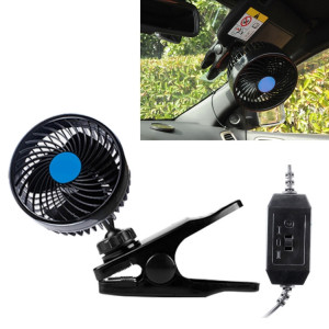 Huxin HX-T601 4 W 4.5 polegada 360 degrés réglable Clip de rotation une tête à faible bruit Mini voiture électrique ventilateur avec interrupteur, DC12V SH8842862-20