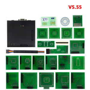 Interface de programmation d'ECU de boîte en métal noire de XPROG V5.55 SH03251937-20
