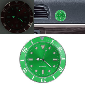 Montre lumineuse de voiture d'horloge de pâte de voiture (vert) SH421G692-20