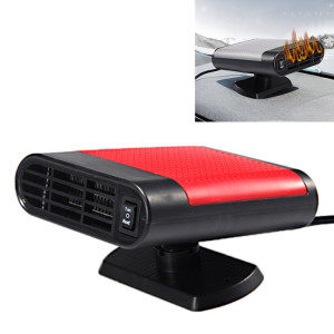 Chauffage de voiture Ventilateur de refroidissement à chaud Pare-brise Dégivreur DC 12V, Version ordinaire (Rouge) SH837R1128-20