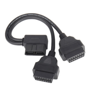 16PIN voiture L forme 90 degrés connecter OBD Diagnostic câble étendu OBD2 mâle à câble femelle SH2346853-20
