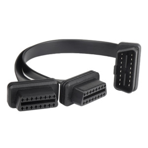 2 en 1 16PIN voiture tête droite OBD câble étendu de diagnostic OBD2 câble SH2355229-20