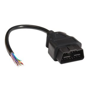 Câble d'extension OBD 2 de ligne d'ouverture de câble OBD mâle 16PIN pour scanner de diagnostic de voiture, longueur de câble: 150 cm SH4274919-20