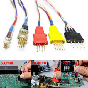 Adaptateurs de sondes 9 en 1 pour Iprog + et Xprog-m pour In-Circuit SH31251415-20
