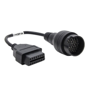 38pin à 16pin Câble de conversion OBDII Câble d'adaptateur de diagnostic OBDII pour Iveco SH47351106-20