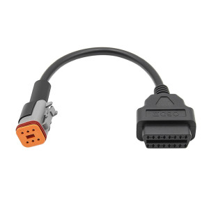 6pin Motos de conversion OBD2 Câble de diagnostic de la conversion OBDII pour Harley Davidson SH4738784-20