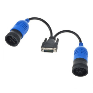 Pour Nexiq PN 405048 6 et 9pin Y Deutsch Cummins Adapter Câble de diagnostic SH4825422-20