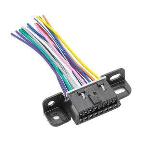 J1962F OBD2 16pin Terminal Version Female Connecteur, Longueur du câble: 10cm SH5163323-20