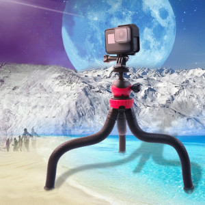 Support de trépied flexible Mini Octopus pour GoPro HERO6 / 5/5 Session / 4 Session / 4/3 + / 3/2/1, Xiaoyi et autres caméras d'action SS05721394-20
