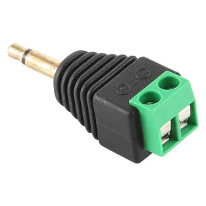 Connecteur audio stéréo pour bornier mâle de 3,5 mm à prise mâle 2 pôles 2 SH0904887-20