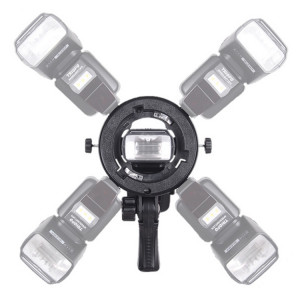 TRIOPO TR-05 Support de Flash Appareil photo multifonction Support universel de type S Accessoires Interface de transfert ST1183907-20