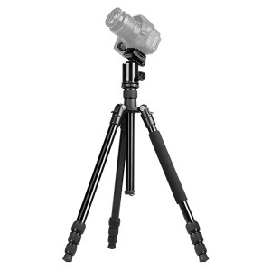 Triopo OUBAO TA300 Trépied en alliage en aluminium portable réglable avec tête de balle pour caméra SLR ST1186815-20