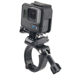 GP434 Grande Bicyclette Moto Fixation Guidon Montage pour GoPro HERO6 / 5/5 Session / 4 Session / 4/3 + / 3/2/1 / Fusion, Xiaoyi et Autres Caméras Action (Noir) SH222B1053-20
