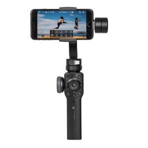 Stabilisateur de cardan portable 3 axes Zhiyun Smooth 4 pour iPhone XR, X / XS, 8 Plus et 7 Plus, 8 et 7, Galaxy S9 / S8 / S7 et autres téléphones intelligents (Noir) SH274B1249-20