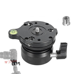 Bexine DY-60N 3/8 pouce Dôme Trépied Professionnel Nivelant de 360 ​​degrés Panorama Head Base avec adaptateur à vis à bulles et à vis de 3/8 pouces SB13661725-20